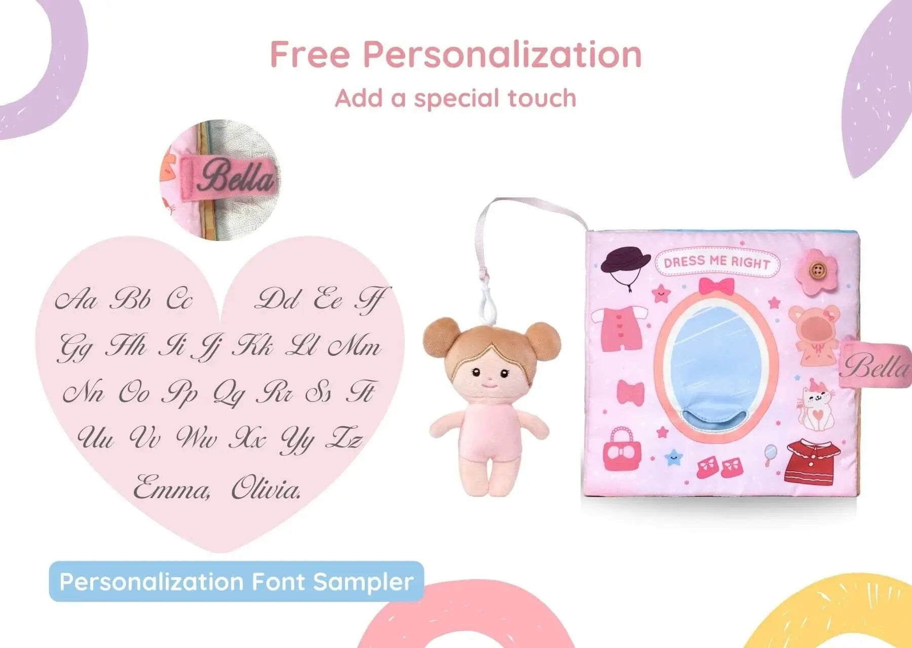 Dress Me Right - Personalized Soft Book
